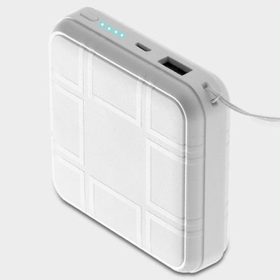 Power Bank Cuadrado Compacto con Diseño de Cuero - Image 10