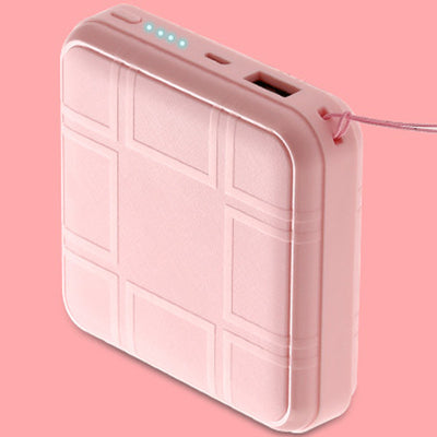 Power Bank Cuadrado Compacto con Diseño de Cuero - Image 12
