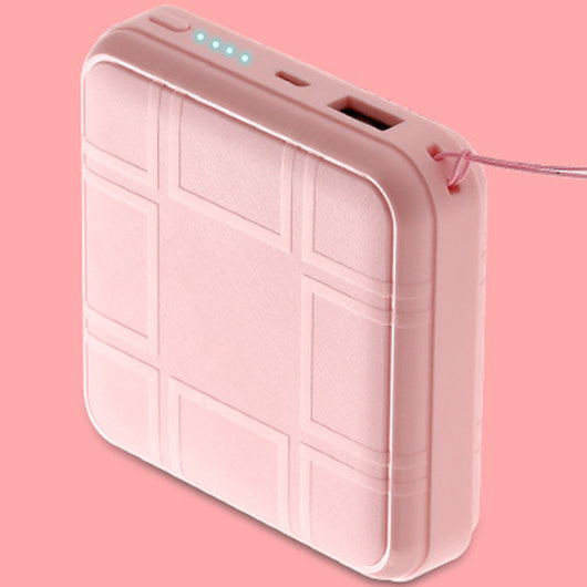 Power Bank Cuadrado Compacto con Diseño de Cuero - Image 12