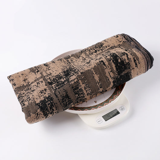 Poncho Chal Geométrico de Cachemira Gruesa con Borlas Versátil - Image 46
