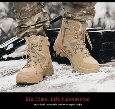 Botas Militares de Combate para Invierno con Forro Térmico - Image 9