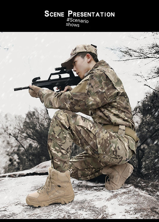 Botas Militares de Combate para Invierno con Forro Térmico - Image 11