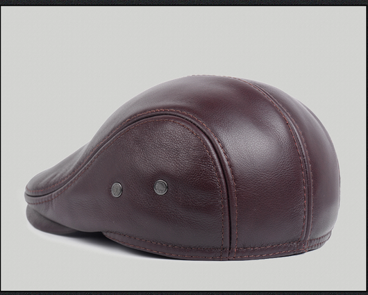Sombreros de Cuero Casual para Hombre Maduro - Image 11