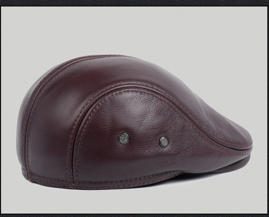 Sombreros de Cuero Casual para Hombre Maduro - Image 13