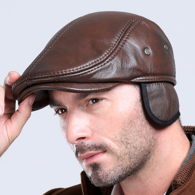 Sombreros de Cuero Casual para Hombre Maduro - Image 16