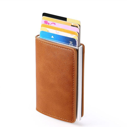 Cartera Profesional Antromagnética con Porta Tarjetas de Metal para Estudiantes y Ejecutivos - Image 23