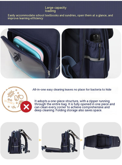 Mochila Escolar Infantil Impermeable con Diseño de Dibujos Animados - Image 16