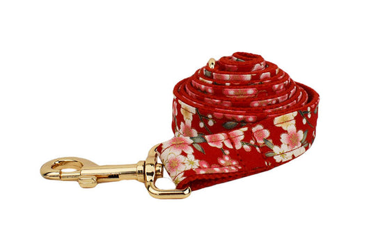 Collar Floral Japonés para Perros con Hebilla de Aleación y Correa de Mano - Image 26