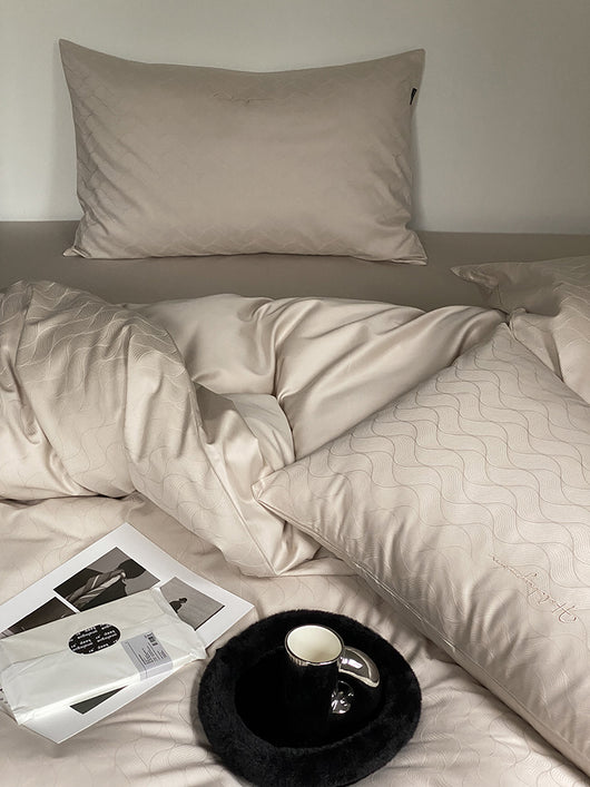 Juego de Cama 4 Piezas de Algodón de Fibra Larga - Image 17