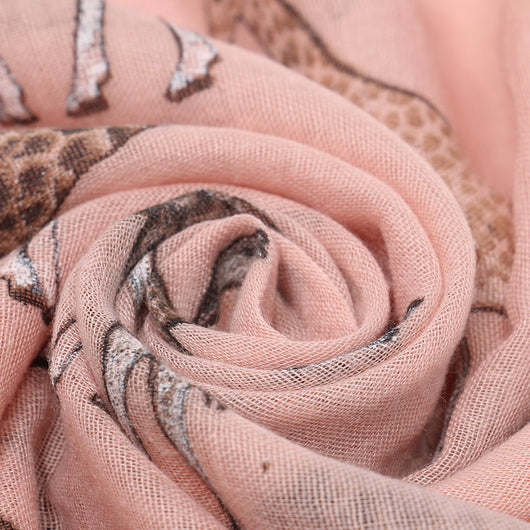 Pashmina Ligera Estampado Jirafa para Mujer - Diseño Adorable de Moda Veraniega - Image 24