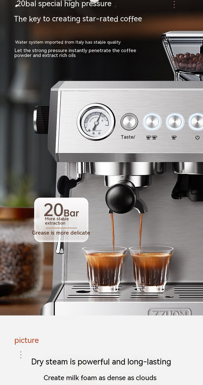 Cafetera Italiana Automática con Molinillo Integrado para Café Recién Molido - Image 11