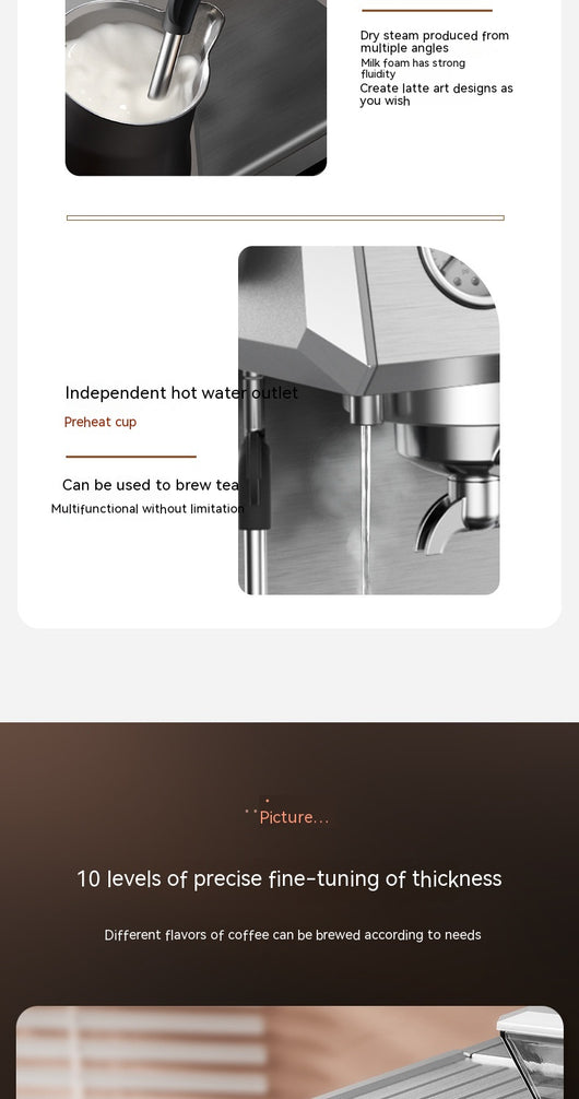 Cafetera Italiana Automática con Molinillo Integrado para Café Recién Molido - Image 13