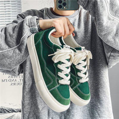 Zapatos de Lona para Hombre Transpirables Versátiles Tenis Casuales - Image 9