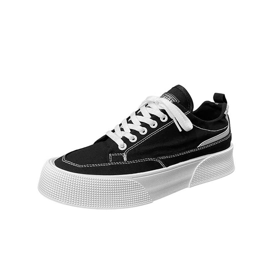 Zapatillas de Lona Transpirables con Plataforma Baja para Hombre - Image 8