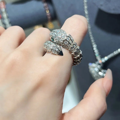 Anillo de Hueso de Serpiente para Mujer - Diseño Moderno y Elegante - Image 16