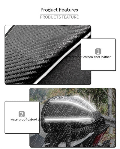 Bolso Crossbody Impermeable para Motocicleta - Cuero Microfibra Multifuncional - Image 9
