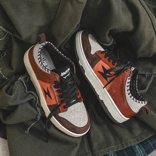 Zapatillas Deportivas Casuales de Gamuza con Parches para Hombre - Invierno - Image 19