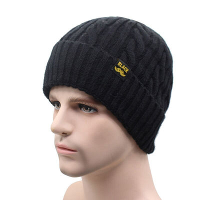 Gorro Tejido Europeo Hombre - Abrigo Otoño e Invierno - Image 7