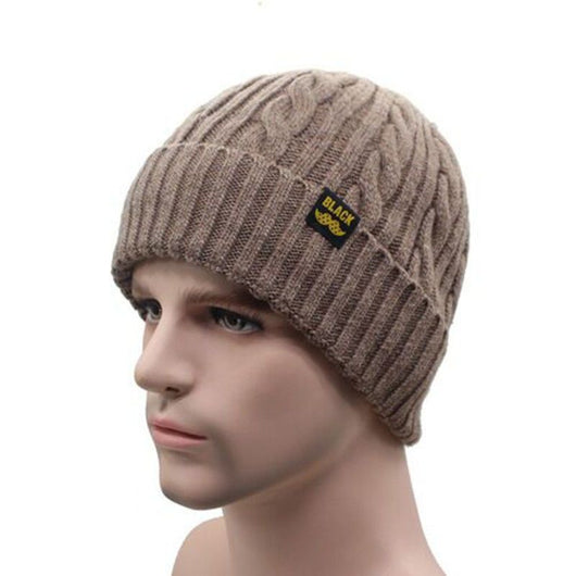 Gorro Tejido Europeo Hombre - Abrigo Otoño e Invierno - Image 13