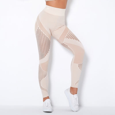 Leggins de Yoga Tejido Mesh Transpirable, Cintura Alta y Levantacaderas - Image 11