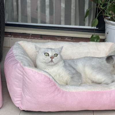 Cama Cuadrada Térmica para Gatos - Nido Acogedor Invierno - Image 10