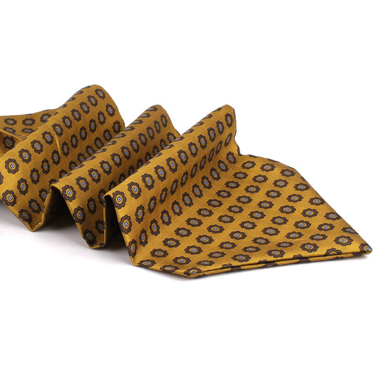 Pañuelo de Seda para Hombre con Estampado Floral - Image 38
