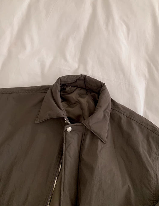 Chaqueta Acolchada de Algodón con Cuello Solapa y Cordones Ajustables - Image 10