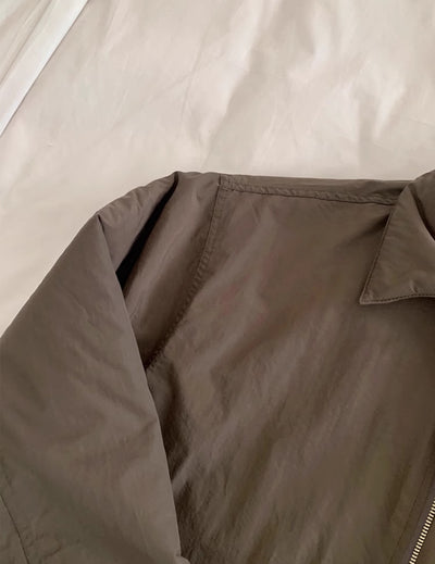 Chaqueta Acolchada de Algodón con Cuello Solapa y Cordones Ajustables - Image 18