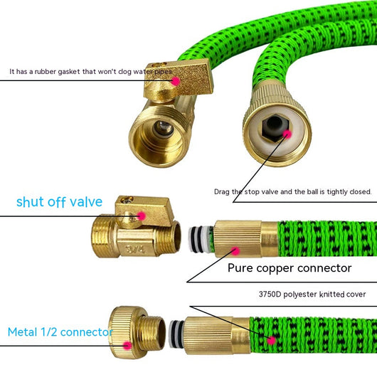 Manguera de Alta Presión con Pistola para Jardín y Lavado de Autos - Image 14