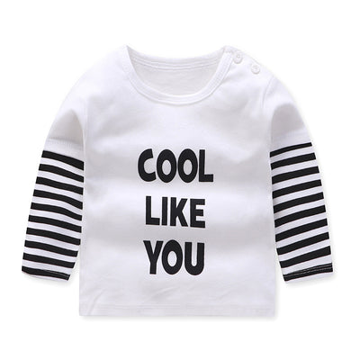 Remera Infantil de Algodón Cuello Redondo con Mangas Raglan - Image 12