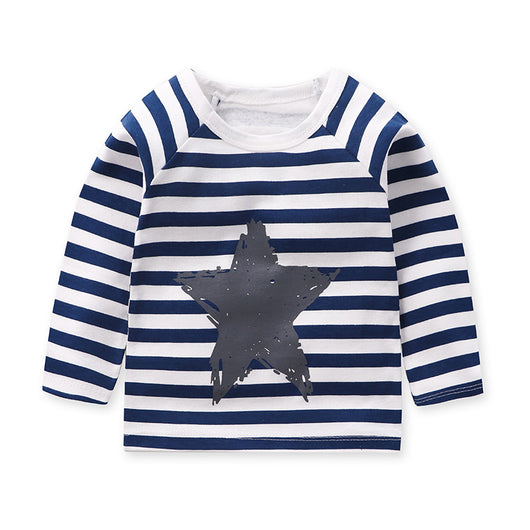 Remera Infantil de Algodón Cuello Redondo con Mangas Raglan - Image 17