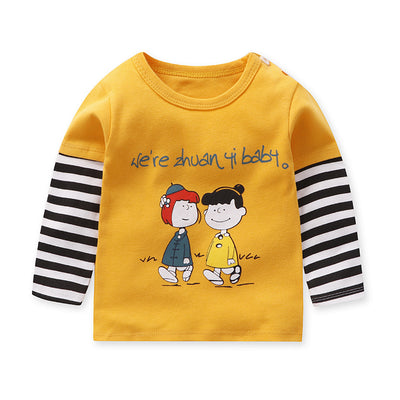 Remera Infantil de Algodón Cuello Redondo con Mangas Raglan - Image 19