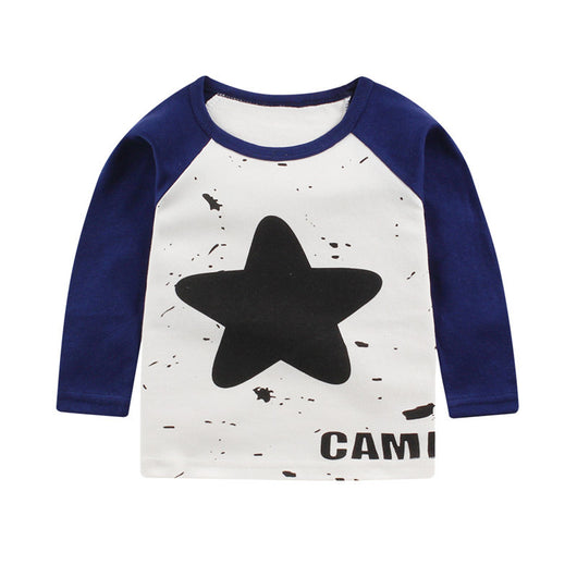 Remera Infantil de Algodón Cuello Redondo con Mangas Raglan - Image 20