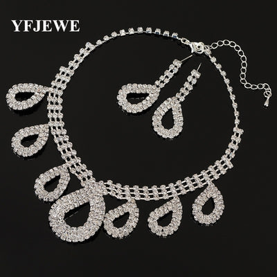 Conjunto de Joyas Nupciales Coreanas: Collar y Aretes para Novia - Image 7