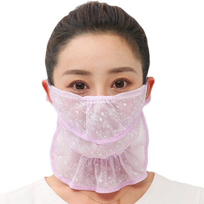 Máscara de Protección Solar Ice Silk - Protección Cuello y Rostro Transpirable - Image 13