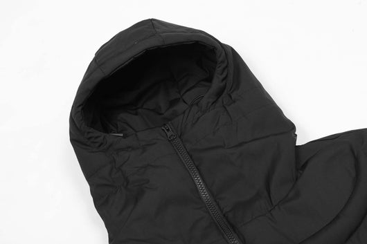 Chaqueta Acolchada con Capucha y Calavera Embosada para Hombre - Image 27
