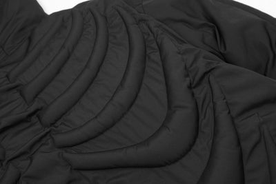 Chaqueta Acolchada con Capucha y Calavera Embosada para Hombre - Image 30