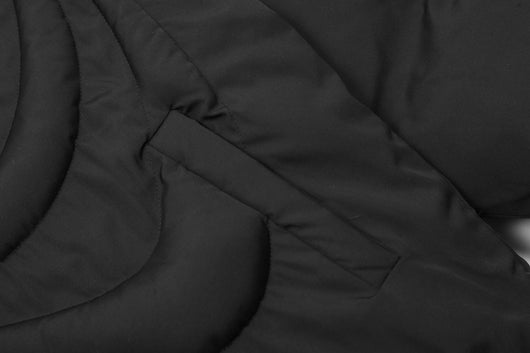 Chaqueta Acolchada con Capucha y Calavera Embosada para Hombre - Image 33