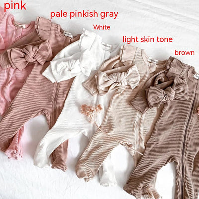 Traje de Punto Elástico en Algodón para Niñas - Image 9