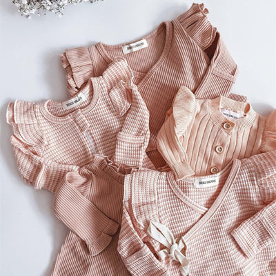 Traje de Punto Elástico en Algodón para Niñas - Image 12