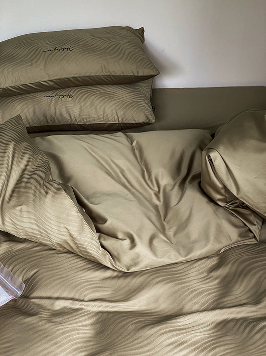 Juego de Cama 4 Piezas de Algodón de Fibra Larga - Image 32