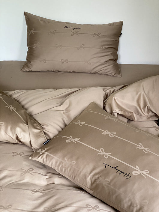 Juego de Cama 4 Piezas de Algodón de Fibra Larga - Image 37