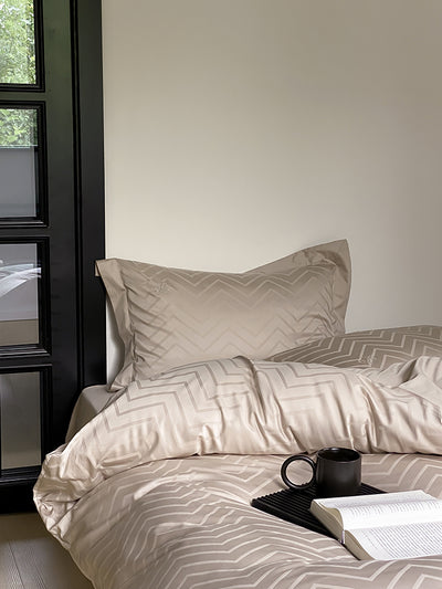 Juego de Cama 4 Piezas de Algodón de Fibra Larga - Image 38