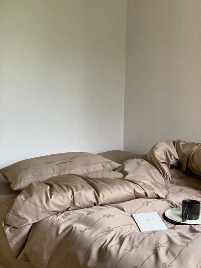 Juego de Cama 4 Piezas de Algodón de Fibra Larga - Image 39