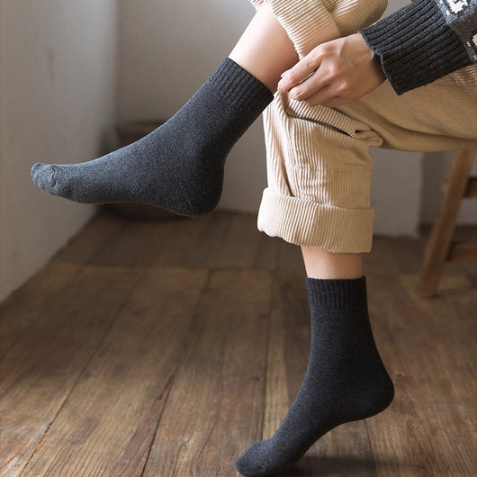 Calcetines de Lana Gruesos para Mujer - Otoño e Invierno - Image 12