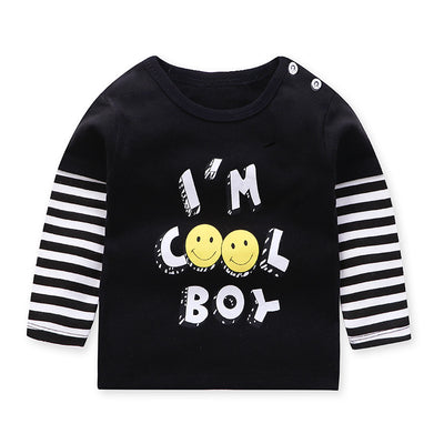 Remera Infantil de Algodón Cuello Redondo con Mangas Raglan - Image 30