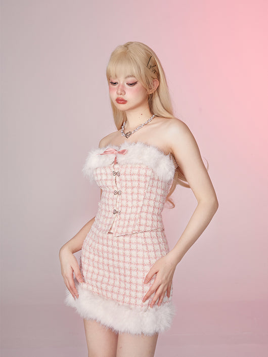 Conjunto Cardigan y Falda Elegante de Estilo Aromático - Image 12