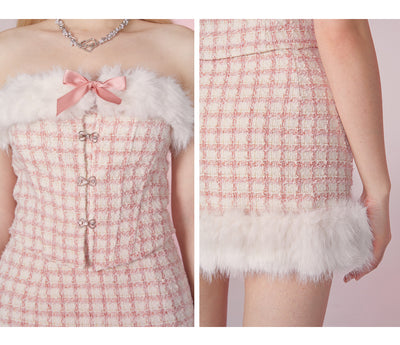 Conjunto Cardigan y Falda Elegante de Estilo Aromático - Image 13