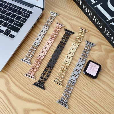 Reloj de Cadena Doble con Círculo Metálico - Image 17