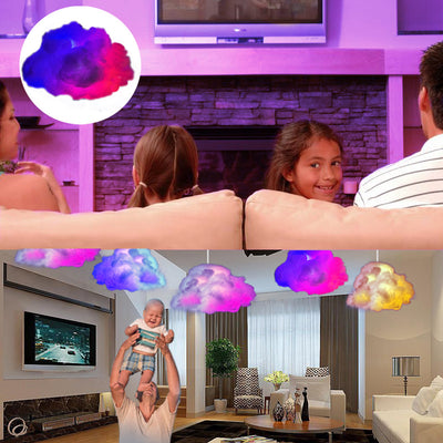 Luces LED Nube con Control Remoto y App - Iluminación Ambiental para Dormitorio - Image 9